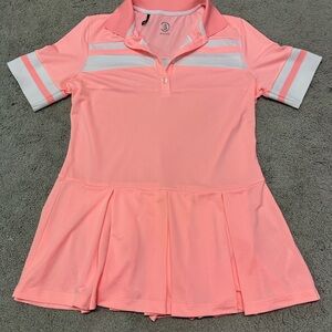 Bogner senja golf tennis bright Pink Polo shirt large